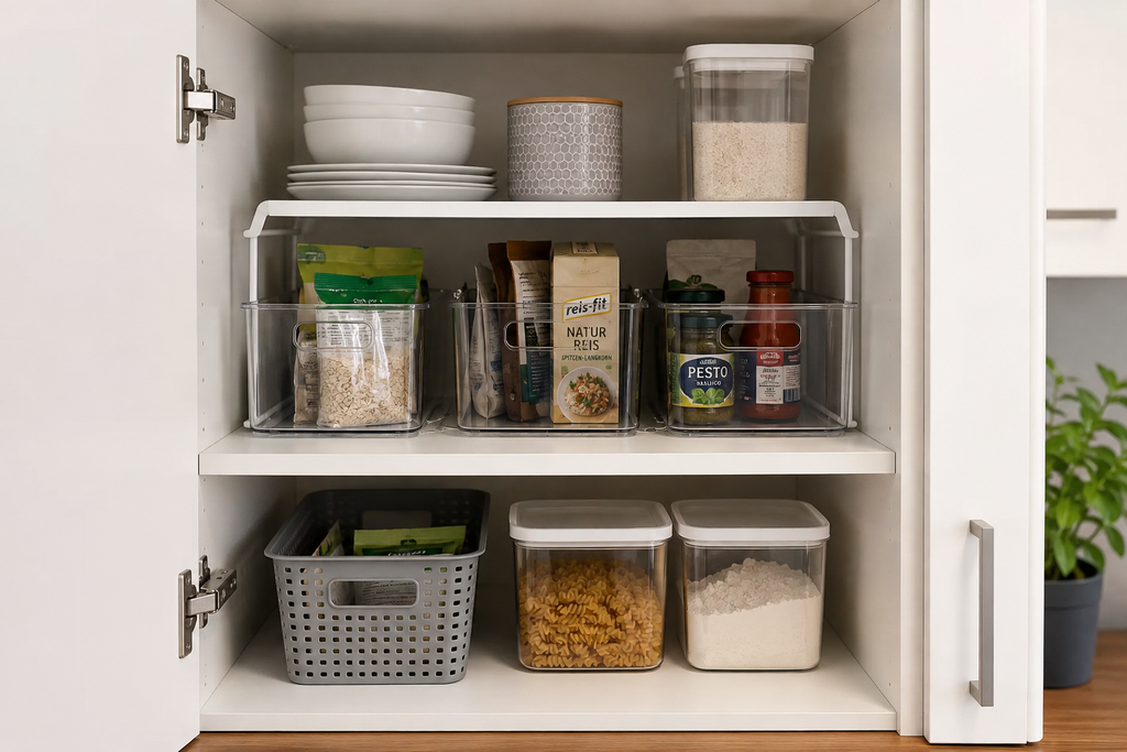 Kleine Küche organisieren und Stauraum optimal nutzen