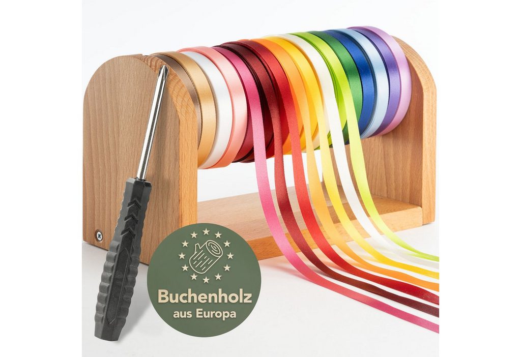 Geschenkband Set mit Abroller